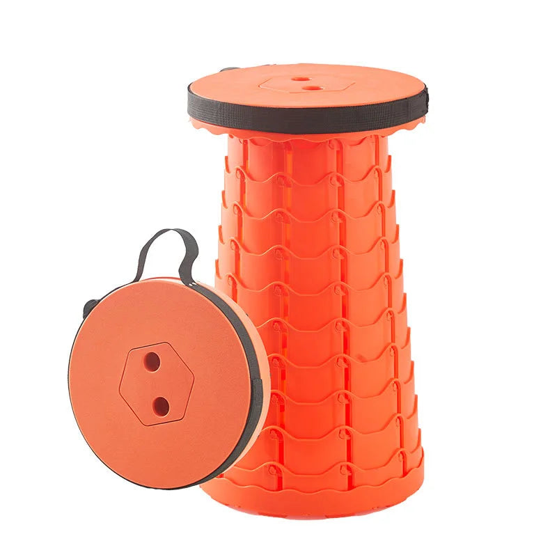 كرسي بلاستيك قابل للطي والتطويل – Collapsible Telescopic Plastic Stool