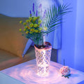 أباجورة كريستال أكريليك بإضاءة ملونة – Crystal Acrylic Lamp with Color-Changing Light