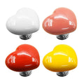مقابض أبواب وأدراج بشكل قلب ملونة – Colorful Heart-Shaped Door & Drawer Knobs