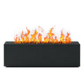 فواحة ومرطب جو بتأثير لهب نار مستطيلة – Rectangular Flame Effect Aroma Diffuser & Humidifier