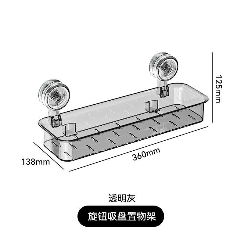 رف شاور حائط بتثبيت قوي من غير خرم – Wall Shower Shelf Organizer, No Drilling