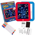 لوح رسم مضيء للأطفال بأقلام فلورسنت – Glow LED Drawing Board for Kids with Fluorescent Pens